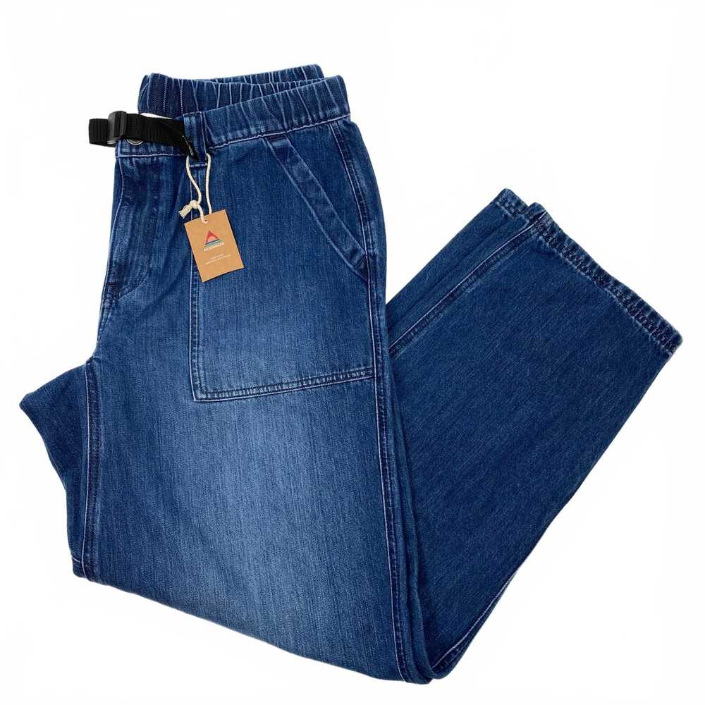 Passenger Blue 100% Cotton Relaxed Fit Jeans | Men’s Size 36